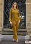 Zaira By Clysi Viscose Silk Thread & Handwork Co Ord Set
